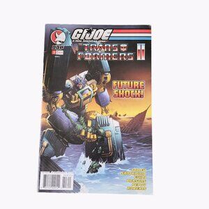 DDP GI Joe Transformers II Future Shock #3 Comic Book Collector Bagged Boarded